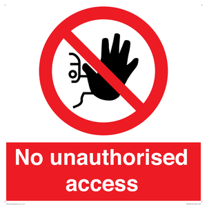 No unauthorised access
